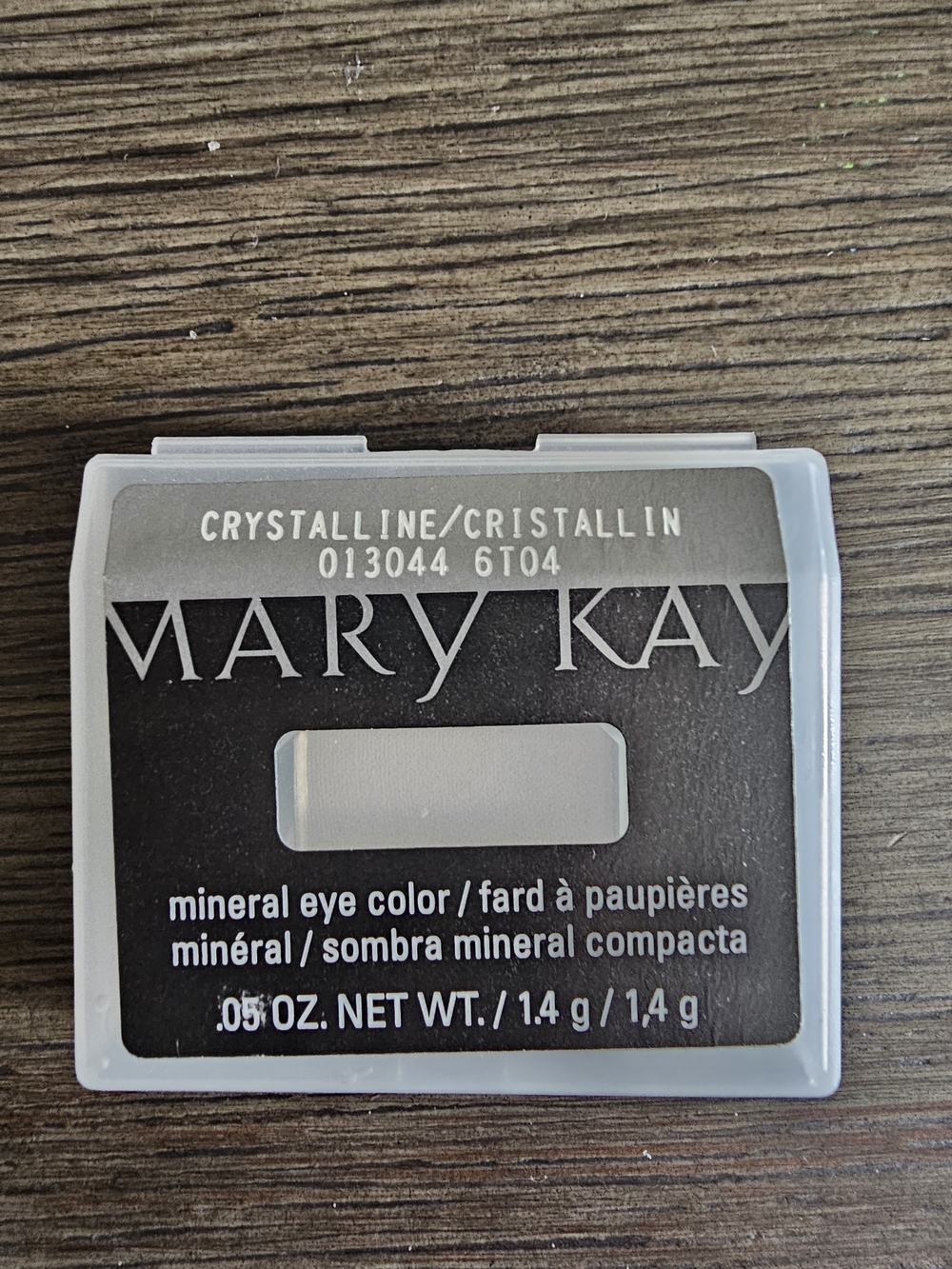 Mary Kay Crystalline Mineral Eye Color — Shimmery Silver